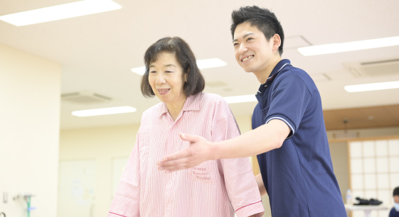 写真：理学療法