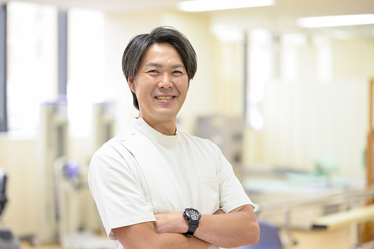 写真：宇都宮記念病院 千本木宏道 主任技師長